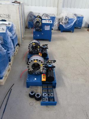 Καλή τιμή. κινητό υδραυλικό Crimper 51mm μανικών 12v 24v πτυχώνοντας μηχανή σωλήνων μανικών με 10 σύνολα κύβων σε απευθείας σύνδεση
