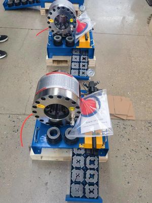 10pcs/H το πτυχώνοντας κουμπί μηχανών σωλήνων diesel ενεργοποιεί φορητό Crimper 600t fy-51CSD μανικών