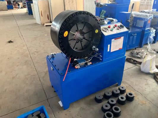220V/380V/415V 50/60Hz Υδραυλική 3 ίντσες σωλήνα Crimping Machine με 800 τόνους Crimping δύναμη με μέγεθος είναι 850 * 530 * 940 mm