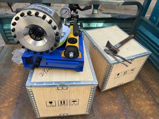 6-25mm Χωρίς E 1 ιντσών χειροκίνητο σωλήνα Crimping Μηχανή για γρήγορη ταχύτητα Crimping 10pcs / h