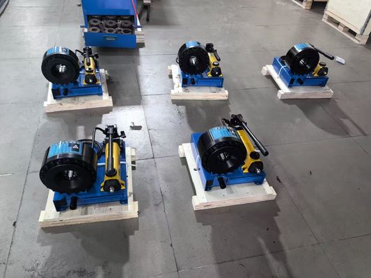 Πολυδιάστατο και ακριβές 1 ίντσες 6-25MM χειροκίνητο υδραυλικό σωλήνα Crimping Machine σωλήνα Crimper 7 πεθαίνει με συμβατότητα χάλυβα