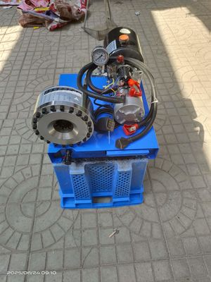 Καλή τιμή. 12V / 24V 7 Dies 1 ίντσες πλεγμένο σωλήνα Crimper μπαταρία κίνηση υδραυλική σωλήνα σωλήνα Crimping Machine / σωλήνα crimping μηχανή 6-25mm σε απευθείας σύνδεση