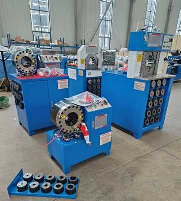 Καλή τιμή. Πρεσαριστήρι σωλήνων DX68 με υδραυλικό σωλήνα με πίεση αντλίας λαδιού 315 Bar, επιλογές τάσης 220v/240v/380v/415v και 10 μήτρες σε απευθείας σύνδεση