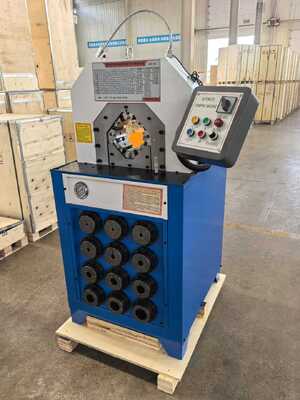 Καλή τιμή. 3 ιντσών υδραυλική σωλήνα Crimping Machine με 15 πόντους σύστημα ελέγχου κουμπιού και ταχεία αλλαγή καλούπια σε απευθείας σύνδεση