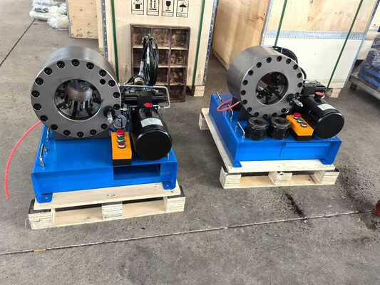 Καλή τιμή. 12v/24v Portable Hydraulic Hose Crimping Machine with 3.6KW Motor Power 10 Sets Dies and 0.01 mm Accuracy for Car Loading Use σε απευθείας σύνδεση