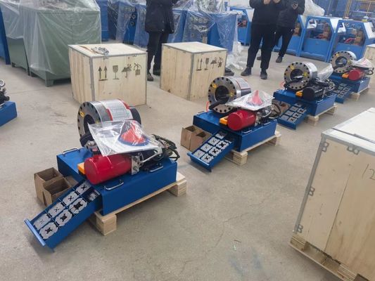 Καλή τιμή. πτυχώνοντας μηχανή 651mm υψηλών μανικών 12v 24v Crimper μανικών γραμμών αέρα σε απευθείας σύνδεση