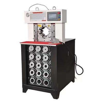 Καλή τιμή. 5.5kw αυτοκίνητη Crimper μανικών εναλλασσόμενου ρεύματος εξάρτηση 380v 15 σύνολα cbk-120 με το λεπτό πιέζοντας κεφάλι σε απευθείας σύνδεση