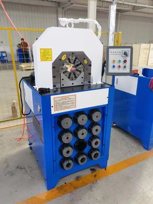 Καλή τιμή. 5.5kw υδραυλική πιέζοντας μηχανή 3 ίντσας υδραυλικός έλεγχος cbk-120 μανικών κουμπιών Τύπου μανικών πτυχώνοντας σε απευθείας σύνδεση