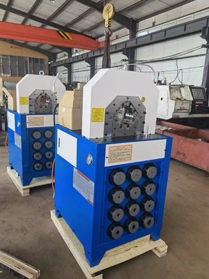 5.5kw PLC μανικών ευφυές σύστημα ελέγχου 3 ίντσα cbk-120 σωλήνων 4kw πιέζοντας μηχανών υδραυλικό