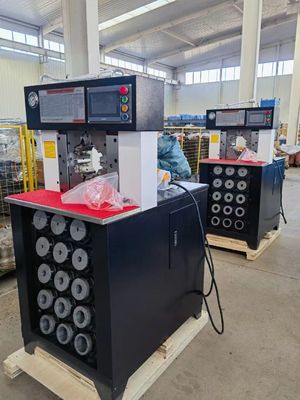 Καλή τιμή. Cbk-120 μεγάλη πτυχώνοντας μηχανή 676mm σωλήνων εναλλασσόμενου ρεύματος σειράς Crimper μανικών Con αέρα σε απευθείας σύνδεση