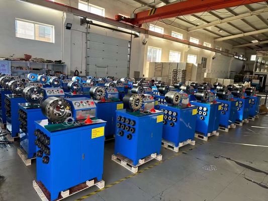 Καλή τιμή. 2 ίντσες 6-51mm Ηλεκτρική μηχανή συσκότισης ελαστικού σωλήνα 600T Συσκότιση δύναμη με μέγεθος είναι 860 * 640 * 1300 mm με 10 σετ πεθαίνει σε απευθείας σύνδεση