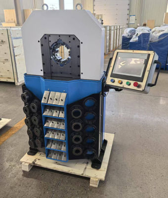 Σθεναρό 4 ίντσες 16 πεθαίνει Crimping Range Ηλεκτρικό υδραυλικό Crimping εργαλείο 0,01mm ακρίβεια ελαστικό σωλήνα Crimping Machine