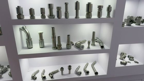 Τριχόπλοιοι Bsp Υδραυλικοί σωληνώσεις σωληνώσεων από ανοξείδωτο χάλυβα Άνδρας Γυναίκα Γρήγοροι συνδετήρες για διαφορετικά μεγέθη Από 1/4 ′′ ευθεία, 45 °, 90 ° έως 1 ίντσες