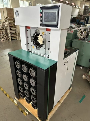 3 ιντσών υδραυλική μηχανή μασάζ σωλήνα 650T με έλεγχο PLC