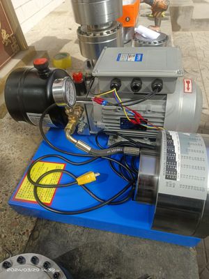 2.2 KW 220V υδραυλική μηχανή συρρίκνωσης σωλήνων με εύρος συρρίκνωσης 1/4 ίντσες έως 1 ίντσες για σωλήνες 6-25 mm και 7 πίνακες