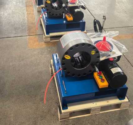 Καλή τιμή. 12V/24V Automatic Hydraulic Hose Crimping Machine with 600T Force, 0.01mm Accuracy, and 30MPa Pressure σε απευθείας σύνδεση