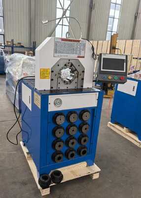 Καλή τιμή. Μηχανή Πρεσαρίσματος Υδραυλικών Σωλήνων 3 ιντσών PLC με 15 Εναλλάξιμα Καλούπια για Αποτελεσματικό Πρεσάρισμα Σωλήνων σε απευθείας σύνδεση