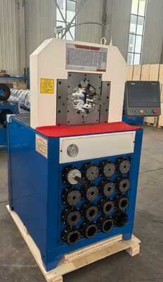 3 ιντσών 6-76mm PLC έλεγχο υδραυλική σωλήνα Crimping Machine με 15 εναλλάξιμες πετσέτες για την αποτελεσματική πίεση σωλήνα