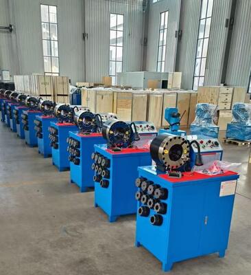 Καλή τιμή. Μηχανή συρρίκνωσης σωλήνων από καουτσούκ 600T με εμβέλεια 6-51mm και 10 εναλλάξιμα πλέγματα σε απευθείας σύνδεση