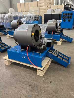 Μεγάλη απόδοση 600T χειροκίνητο σωλήνα Crimping Machine με 6-51mm Crimping εύρος για υδραυλικές εφαρμογές